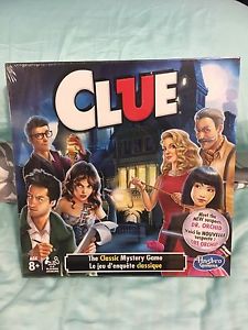 CLUE BOARD GAME - NEVER OPENED