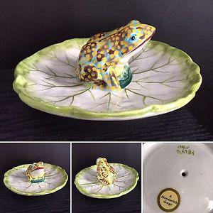 Ceramic frog dish