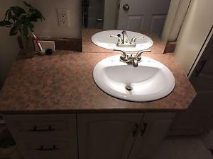 Counter and sink for sale