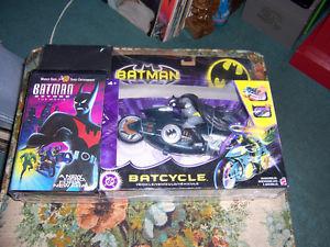 FOR SALE BATCYCLE & BATCOPTER STILL IN THE BOX.