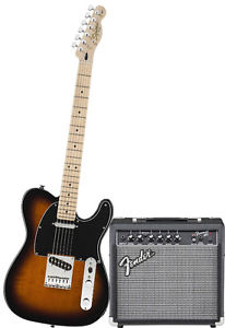 Fender Electric Guitar set with amp