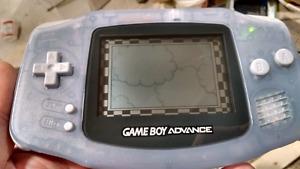 Game boy advance (GBA) with Super Mario 3