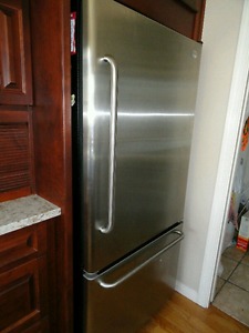 Ge Stainless steel fridge