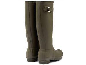 Hunter rubber boots SWAMP GREEN COLOUR