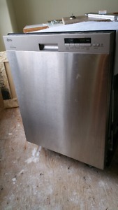 LG stainless dishwasher