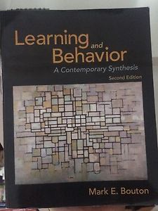 Learning and Behaviour 2nd ed., Bouton