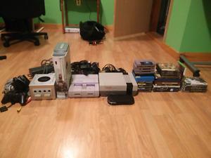 Lot of consoles and games