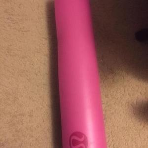 Lululemon Pink Yoga Mat