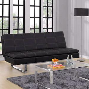 Lux Bonded Leather Sofa-Lounger