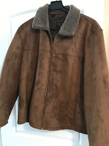 Men's Suede XL Bomber Style Jacket