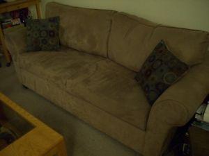 Microfiber couch