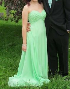 Mint Green Prom Dress