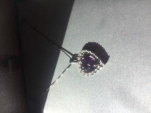 People's- purple necklace