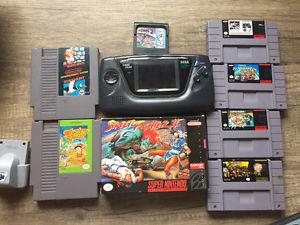 Retro Games - SNES, Genesis, NES, Game Gear, Gamecube, N64