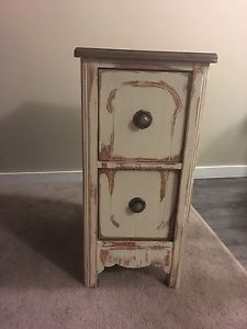Rustic / distressed/ reclaimed side tables