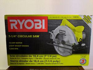 Ryobi 7-1/4inch Circular Saw - $80
