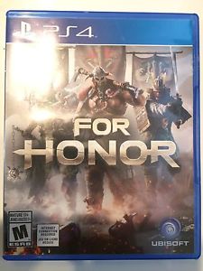 Selling "For Honor" game. PS4 60 firm