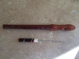 Silvetta flute and leather case