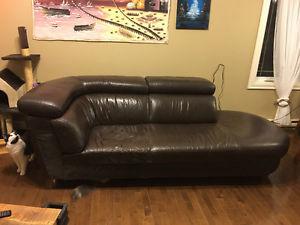 Sofa for sale 1/2 a sectional perfect for smaller space