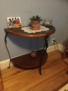Solid Sofa/Entry/End Table