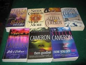 Stella Cameron books $1 each