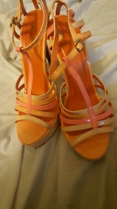 Sz 10 Colorful spring sandals
