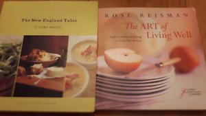 Two cookbooks. 5.00 each