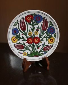 Vintage Hand Made Manousakis Keramik, Rodos, Greece Plate