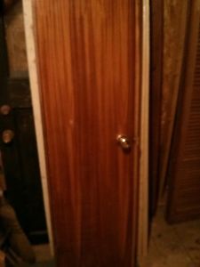 Vintage pre-hung closet door
