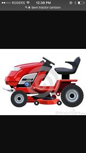 Wanted: Buying lawn tractors and lawnmowers and some