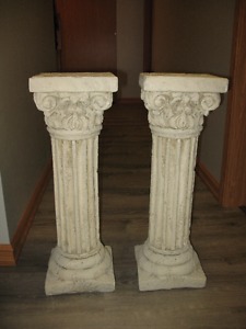 Wedding Decor - Two Pedestals/Wedding Ceremony Flower Stands