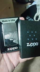 Zippo lighter "Fish on"