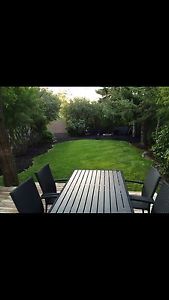 outdoor table and chairs