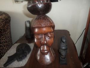 several African pieces all for  --