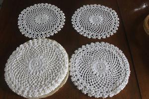 12 New Doilies..... great for decor, protect tables or gifts