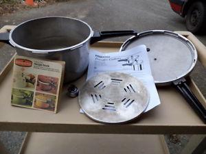 2 Presto pressure cookers (not canners)
