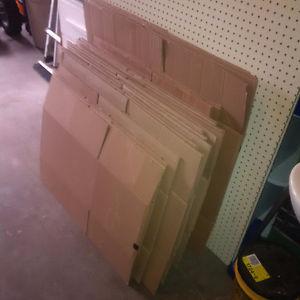 22 various size moving boxes
