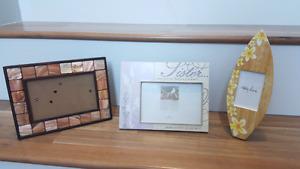 3 Brand NEW Picture Frames