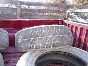 4 Used truck tires
