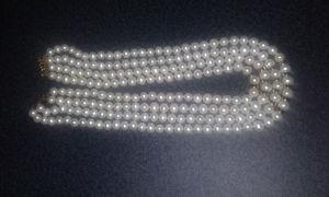 4 strand Pearl necklace