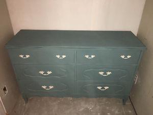 6 drawer solid wood dresser