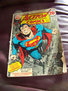 ACTION COMICS #] "THE MOST DANGEROUS MAN ON EARTH!"