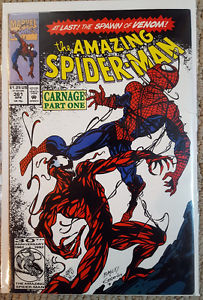 Amazing Spiderman comic: #st appearance of CARNAGE!!
