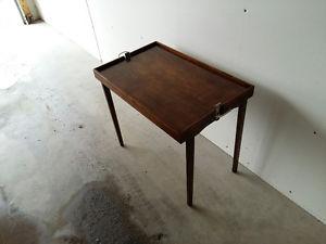 Antique Tea or Side Table with folding legs