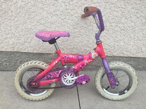 Barbie bike, 12" wheels
