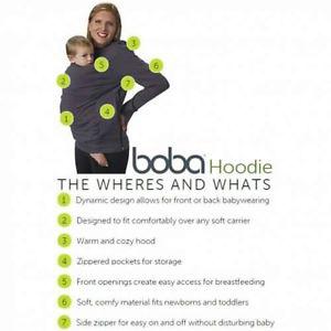 Boba hoodie for baby carriers - brand new