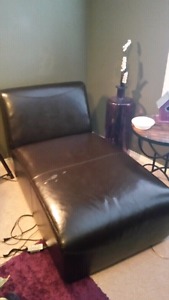 Chaise Lounge Brown We bought it two years ago. Has some