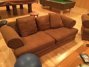 Couch, loveseat and chaise