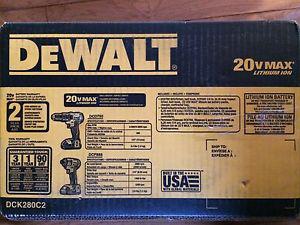 DeWalt drill and impact