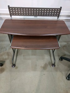 Desk and chairs for sale.